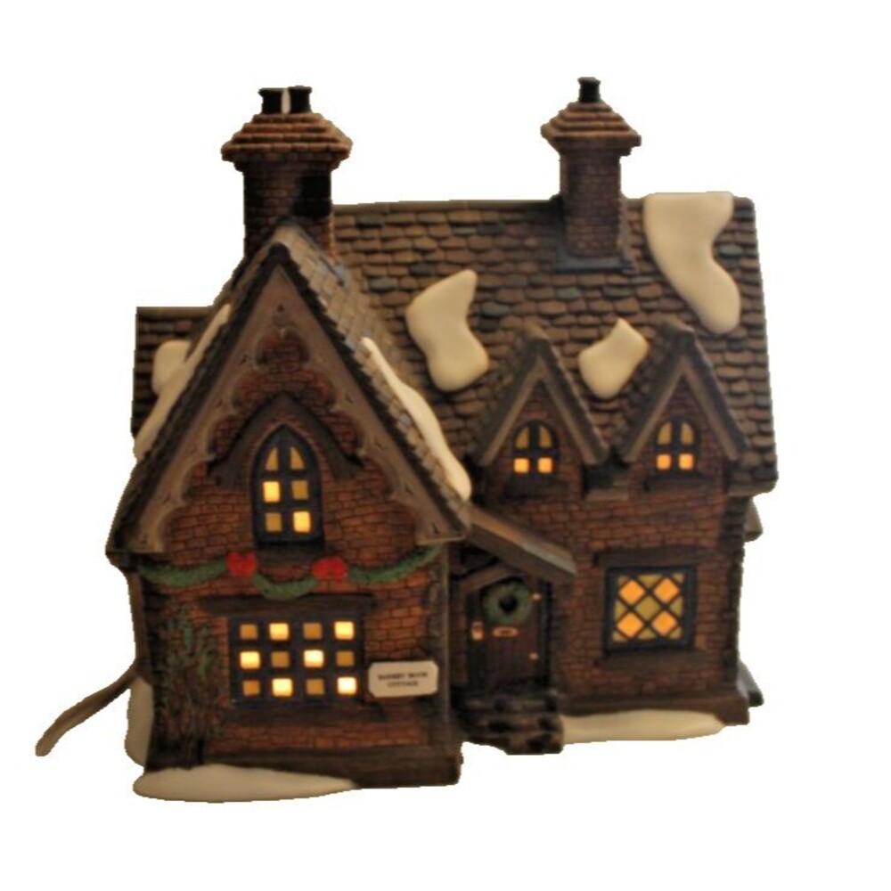 Dept 56 Heritage Village Collection “Barmby Moor Cottage” 1997 Retired Excellent